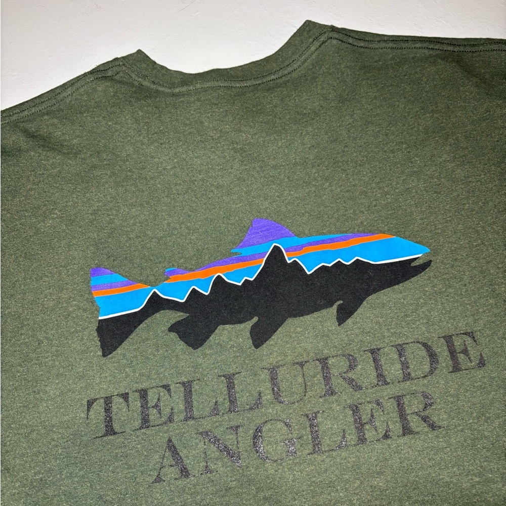 Patagonia Green Men's Short Sleeve Tee